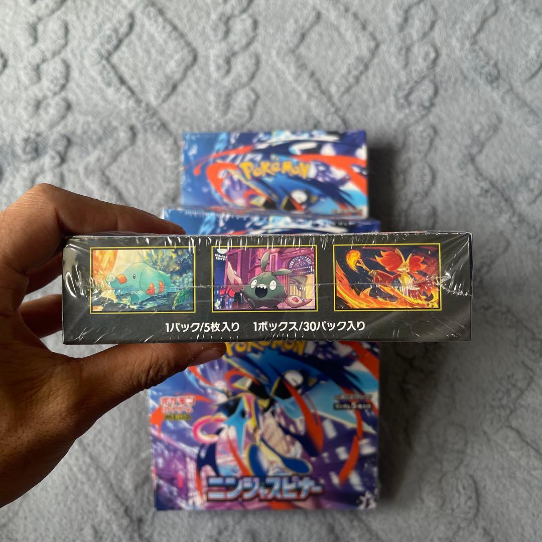 ポケモンカード メガ ニンジャスピナー 未開封BOXボックスセット 30パック入