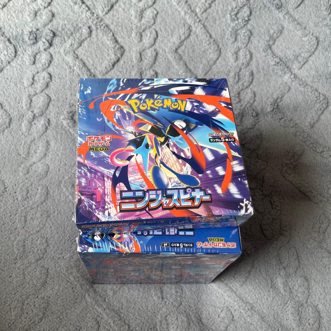 ポケモンカード メガ ニンジャスピナー 未開封BOXボックスセット 30パック入