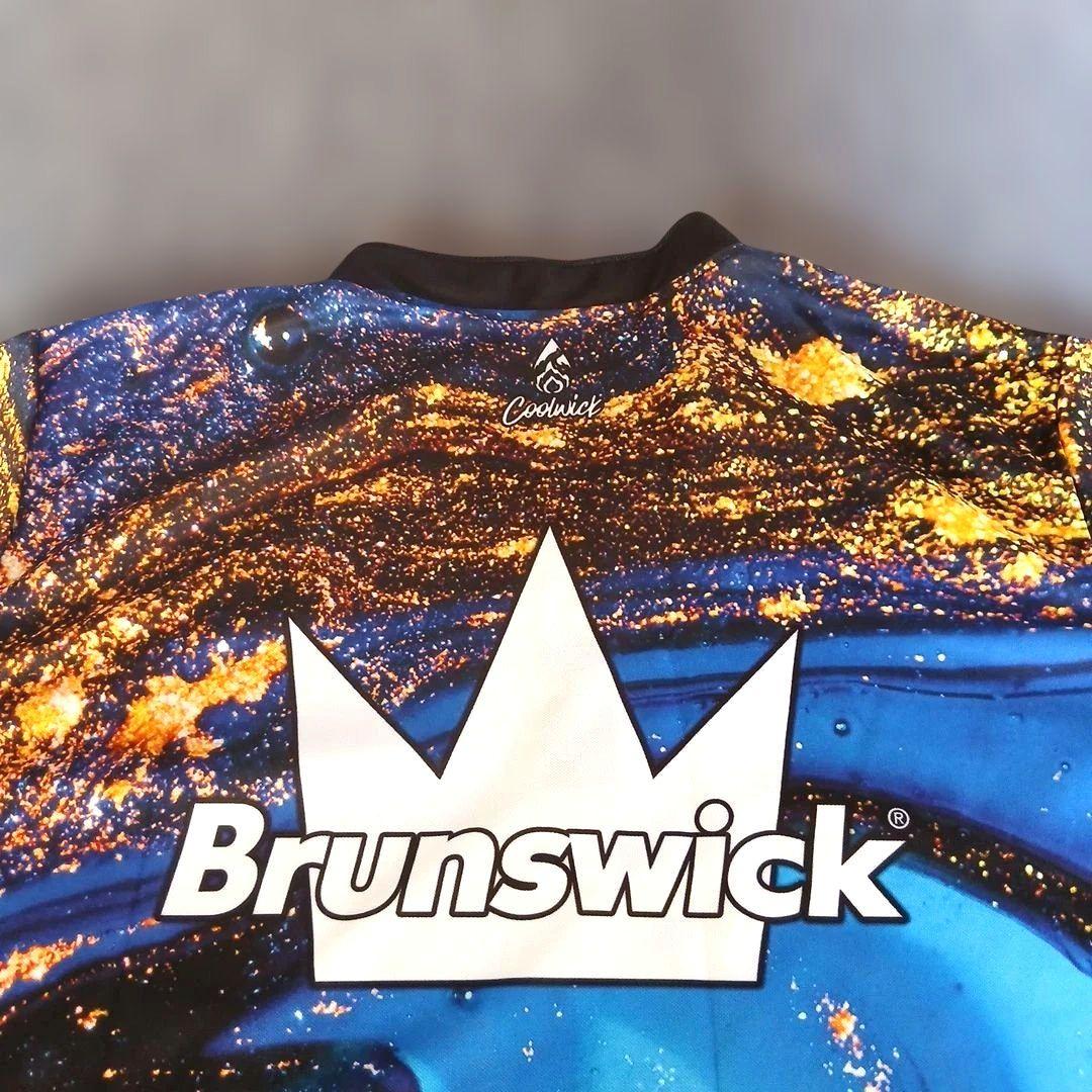 新品✨ブランズウィック　Brunswick　【M】　ブルー　ボウリング　USA製