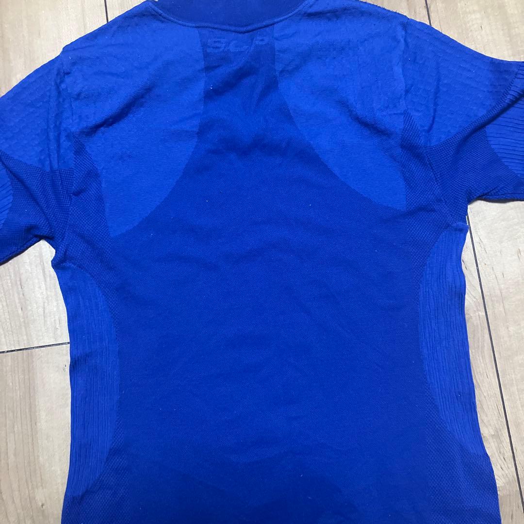 SSK 青 長袖 アンダーシャツ M-L S.C.β