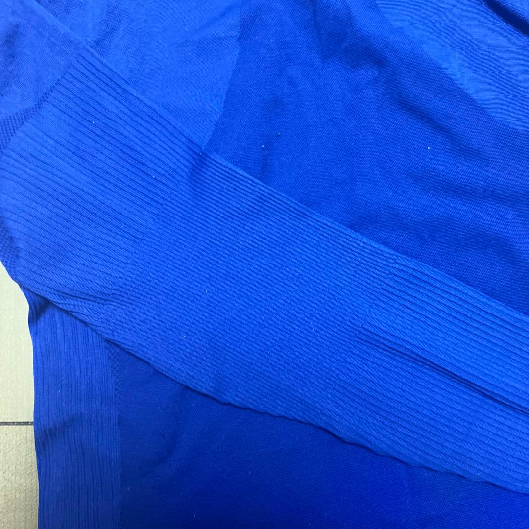 SSK 青 長袖 アンダーシャツ M-L S.C.β