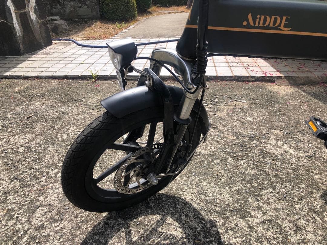 電動アシスト自転車AIDDE Ａ１ＴＳ　ブラック