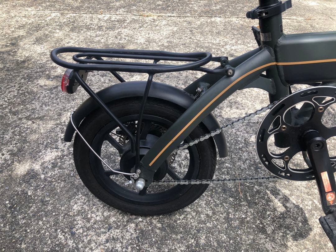 電動アシスト自転車AIDDE Ａ１ＴＳ　ブラック