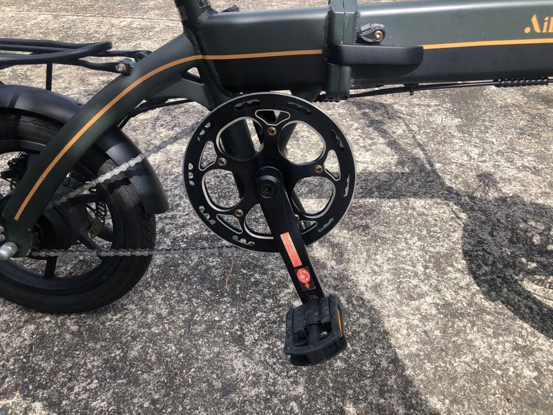 電動アシスト自転車AIDDE Ａ１ＴＳ　ブラック