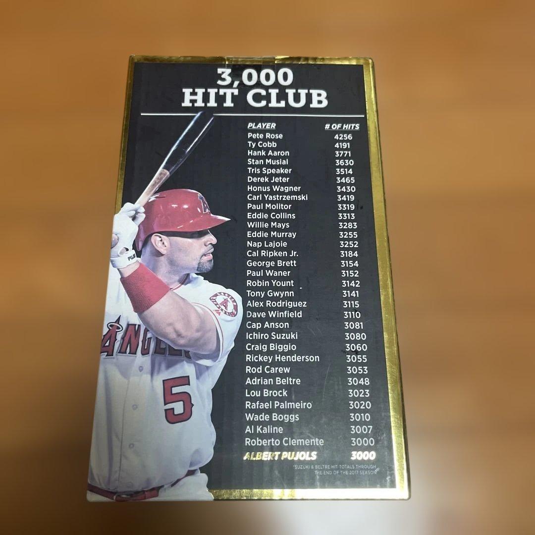 記念グッズ Pujols 3,000 Hits Bobblehead