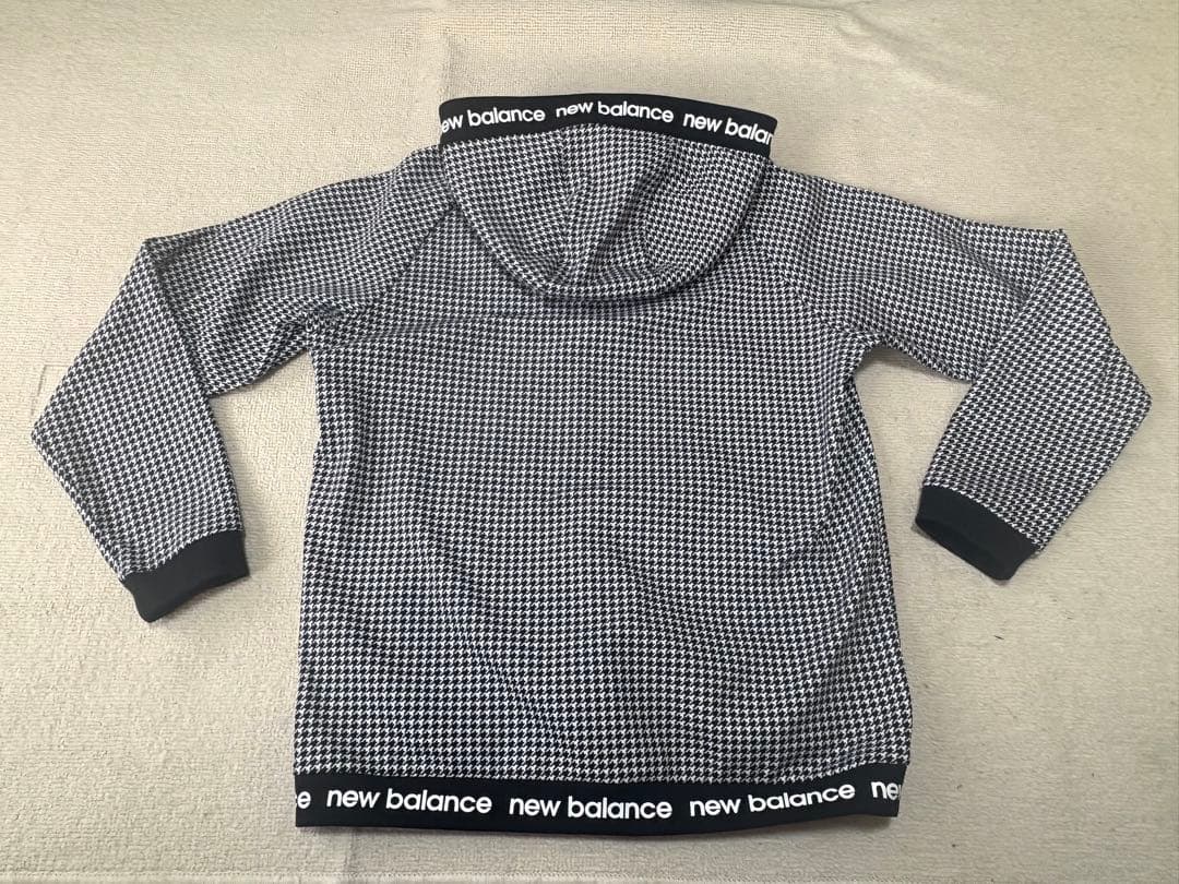 【美品】new balance ゴルフ ジャケット サイズ4 チェック柄 千鳥柄