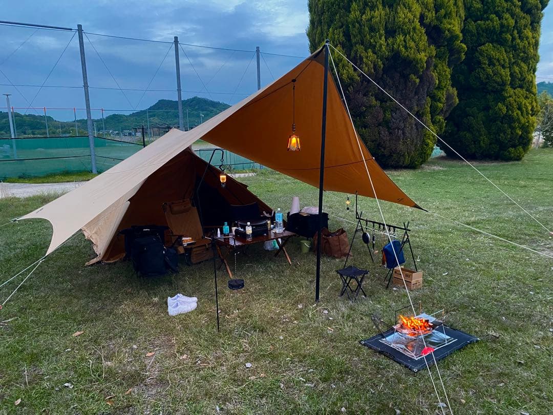 SoomloomタープAdranus4.2ｍｘ5.4ｍ 中古美品