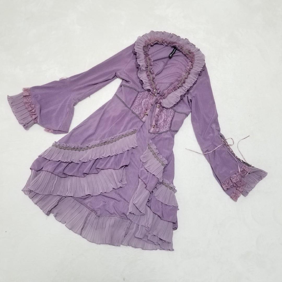 美品 Ozz Croce オッズクローチェ フリル 長袖 トップス 衣装