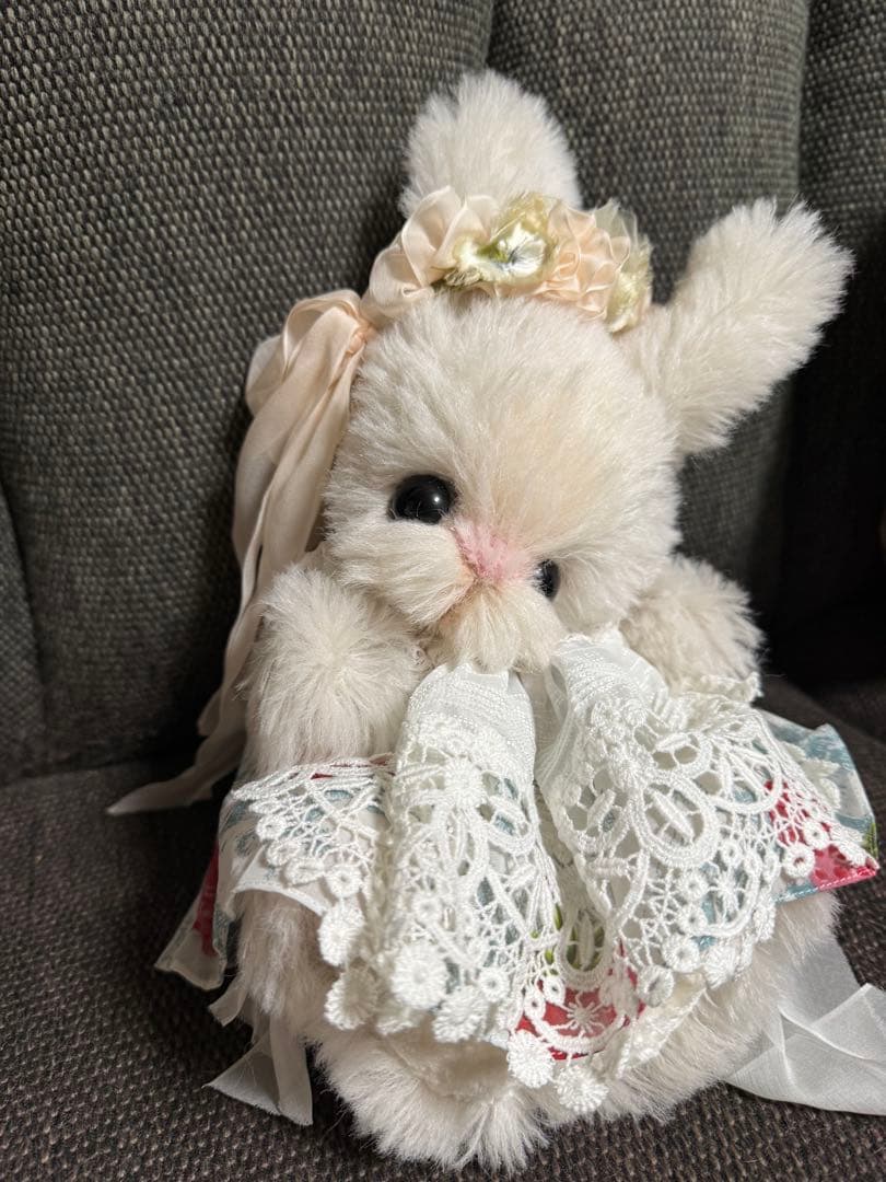 テディベア作家　立ち耳のうさぎさん　国内作家