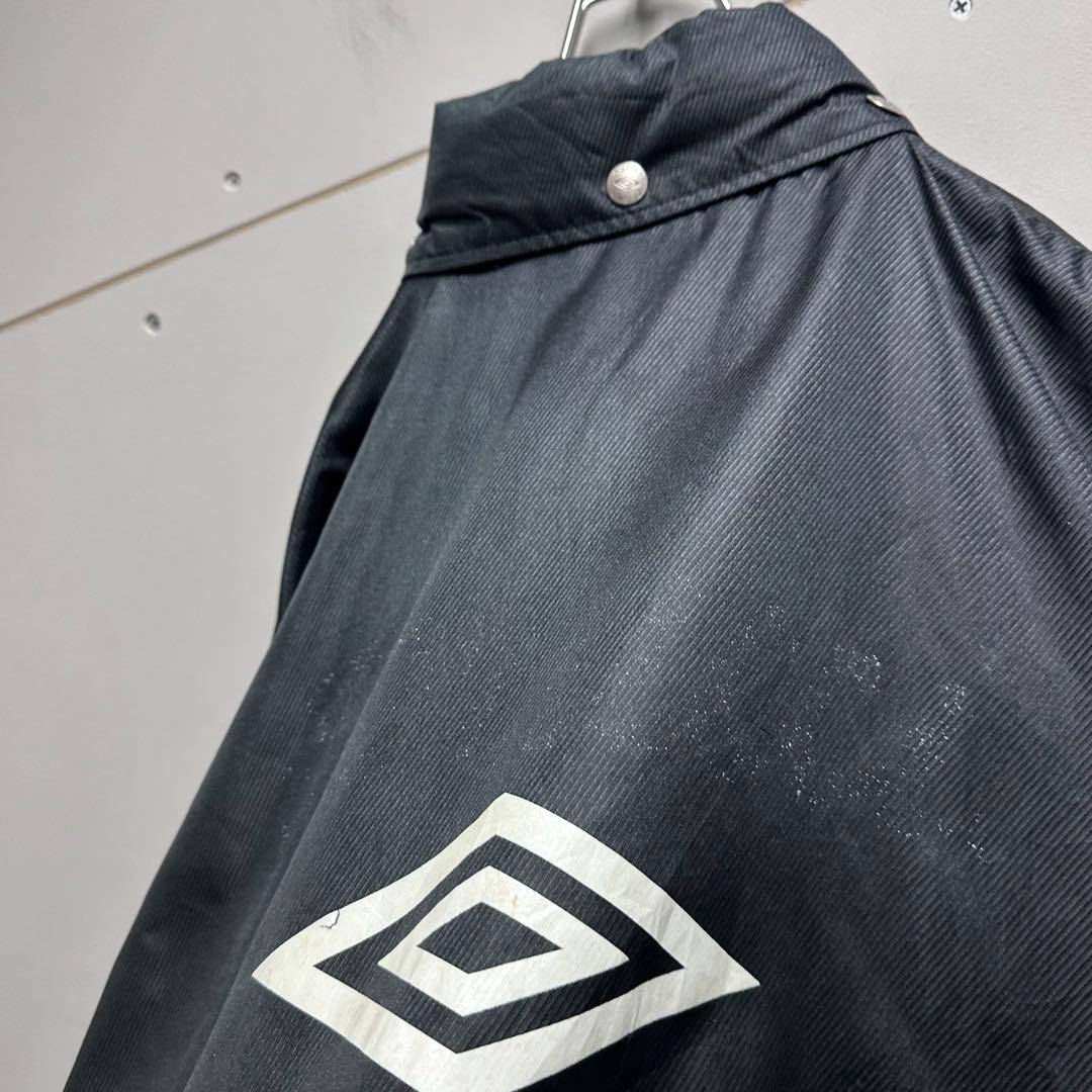 UMBRO 90s インテル　刺繍ロゴ　ナイロンジャケット　裾絞り可能