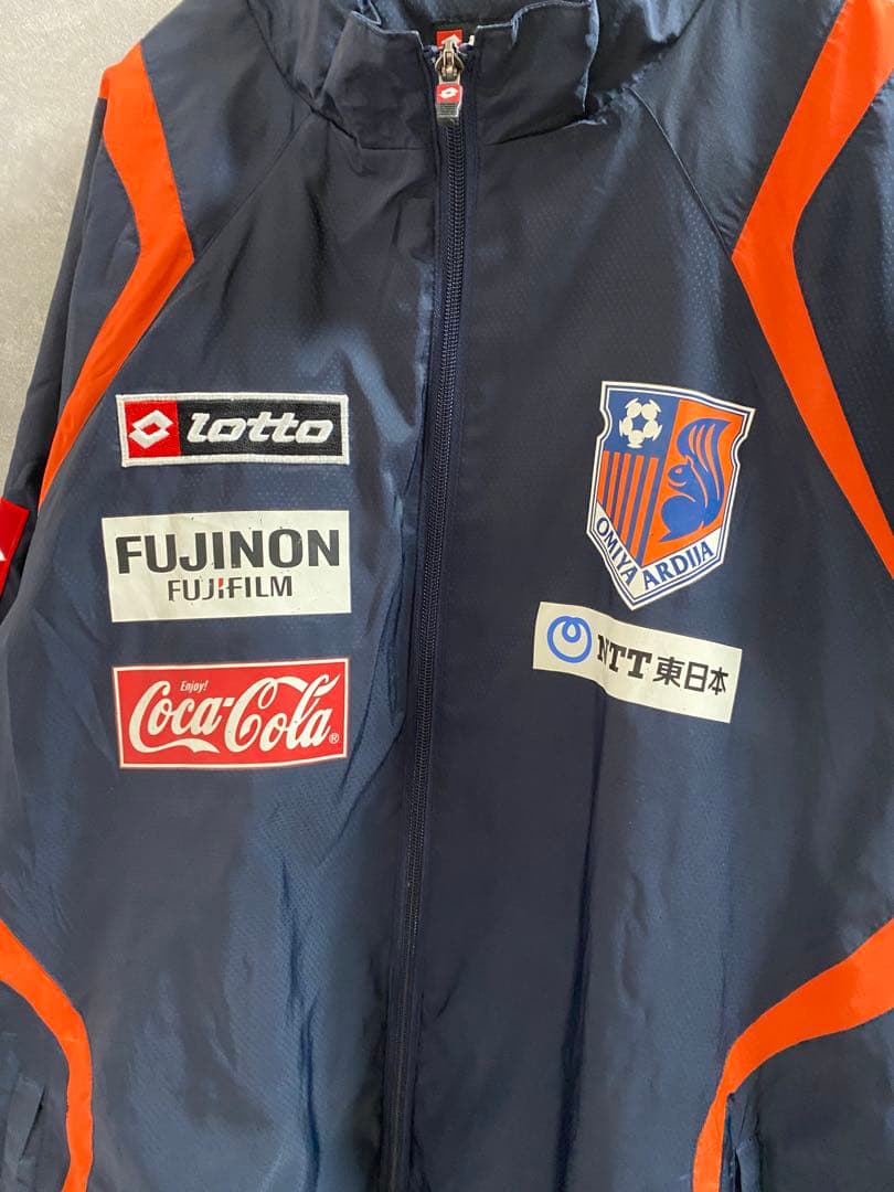 lotto 大宮アルディージャ ウインドブレーカー トレーニングジャケット