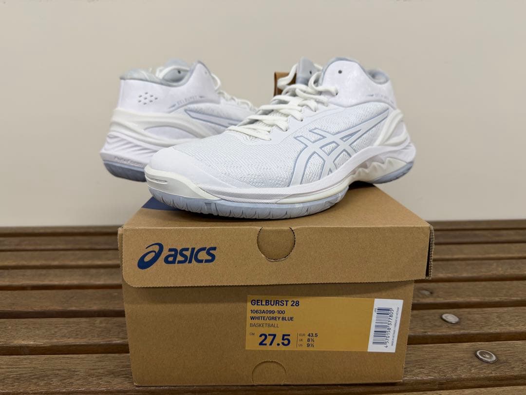 ASICS GELBURST 28 ホワイト 27.5cm