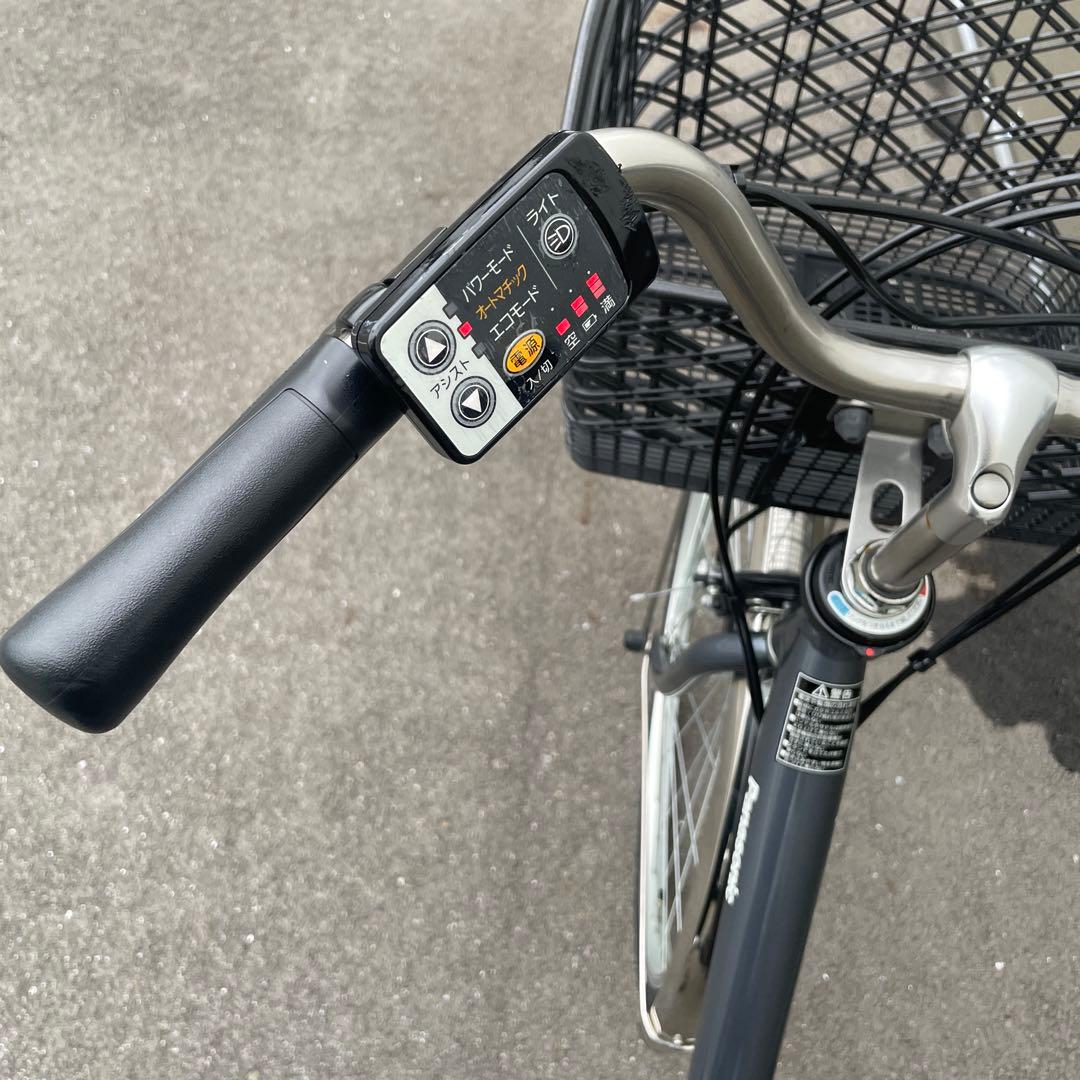 パナソニック電動アシスト自転車26インチ グレー