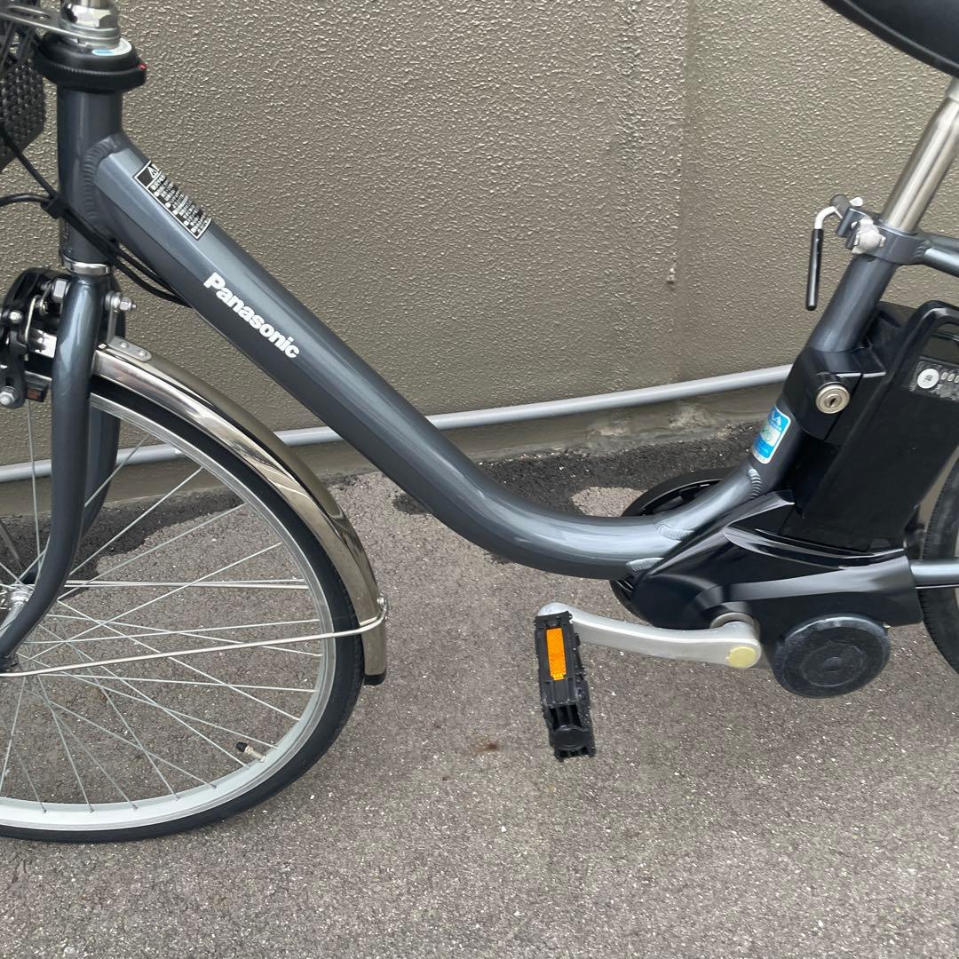 パナソニック電動アシスト自転車26インチ グレー