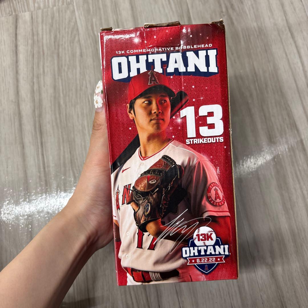 Shohei Ohtani 13K ボブルヘッド