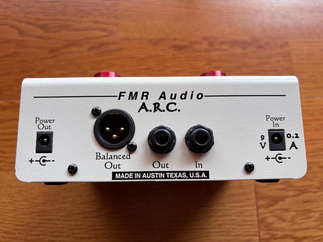FMR Audio A.R.C.コンプレッサー初期型赤ノブ