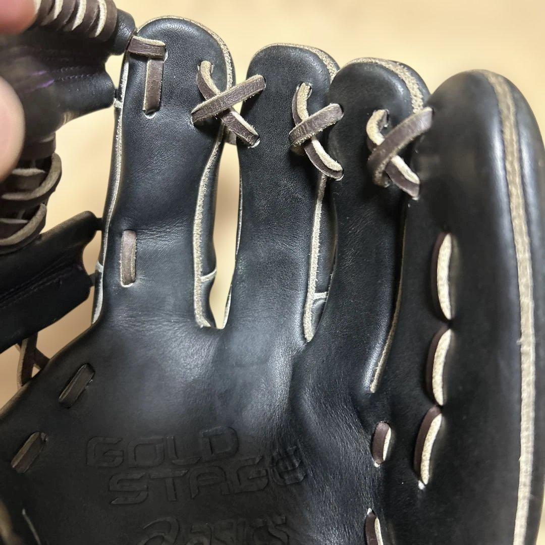 【asics】アシックス GOLDSTAGE極美品 内野手用グローブ