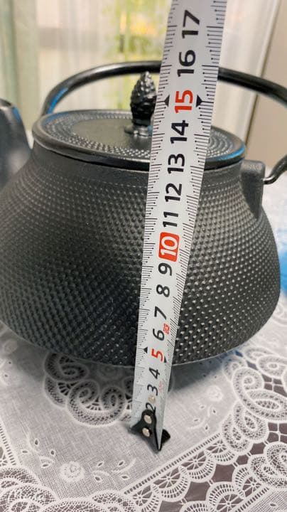 鉄瓶 1個　平丸形未使用 南部鉄器 灰皿 １個