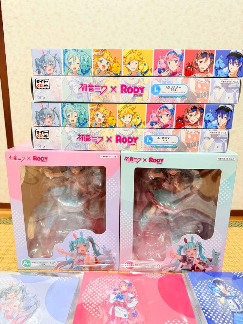 初音ミク×RODYタイトーくじ A賞 B賞 LH賞セット