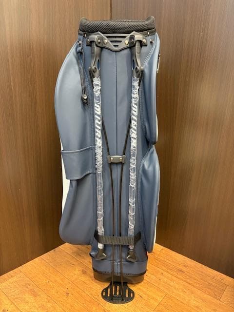 三浦技研 スタンドキャディバッグ ホワイト/ネイビー 新品