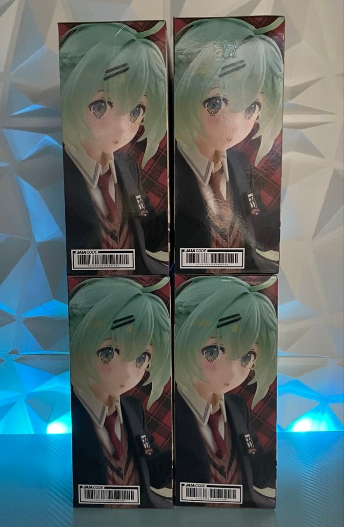 【未開封】Fashionフィギュア初音ミクPreppy 4個セット