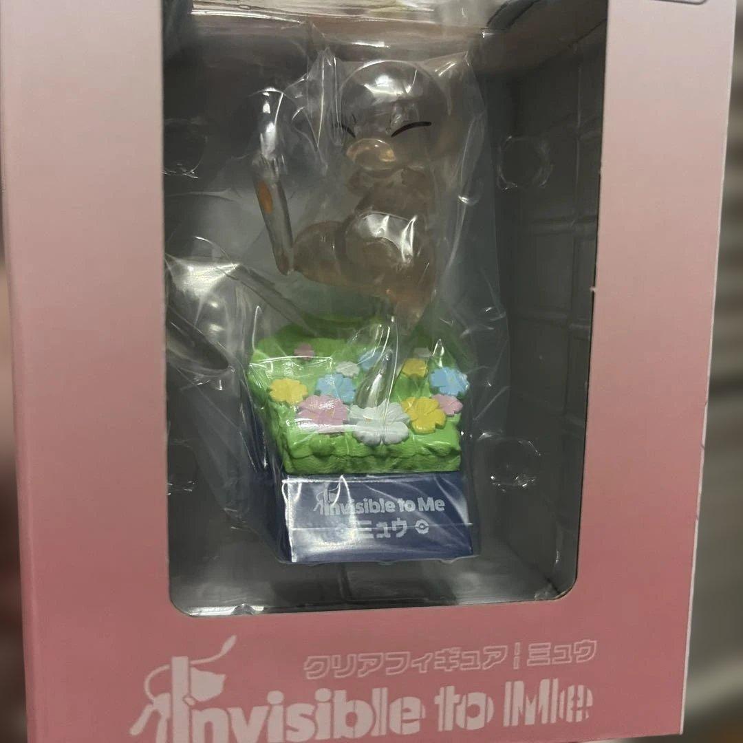 ポケセンオリジナル Invisible to Me クリアフィギュア ミュウ ①