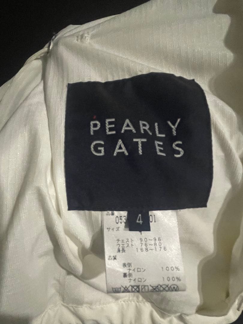 【最終値下】PEARLY GATES フード付きブルゾンサイズ4