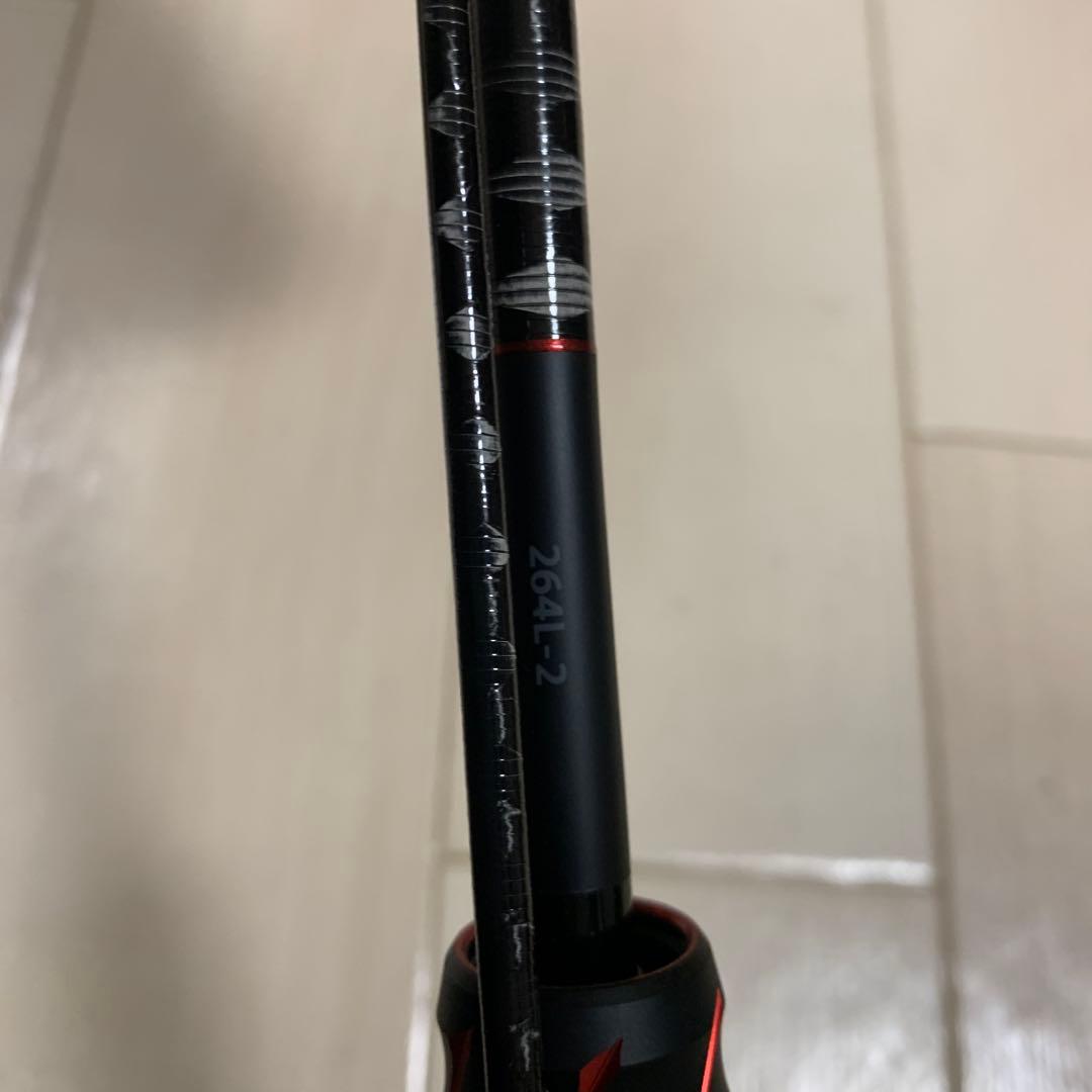 ほぼ新品　ゾディアス 264L-2　2ピース　シマノ　スピニングロッド