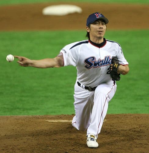 ヤクルト 高津臣吾 22番ユニ 2007年当時物