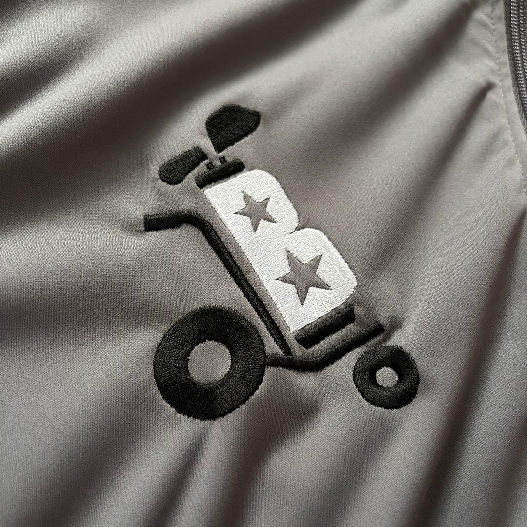 BEAMS GOLF エアシャットブルゾン グレー ジャケット M