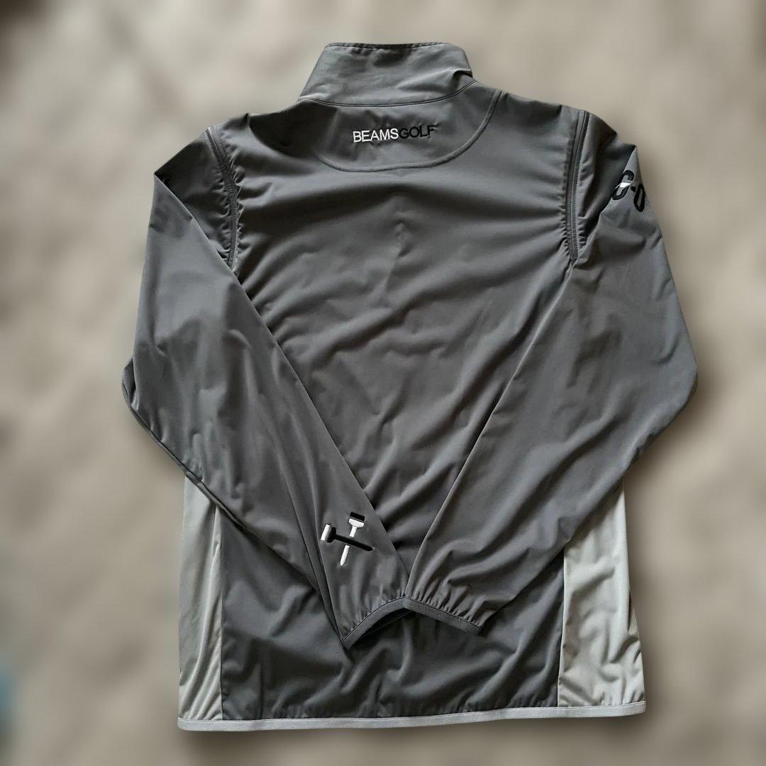 BEAMS GOLF エアシャットブルゾン グレー ジャケット M