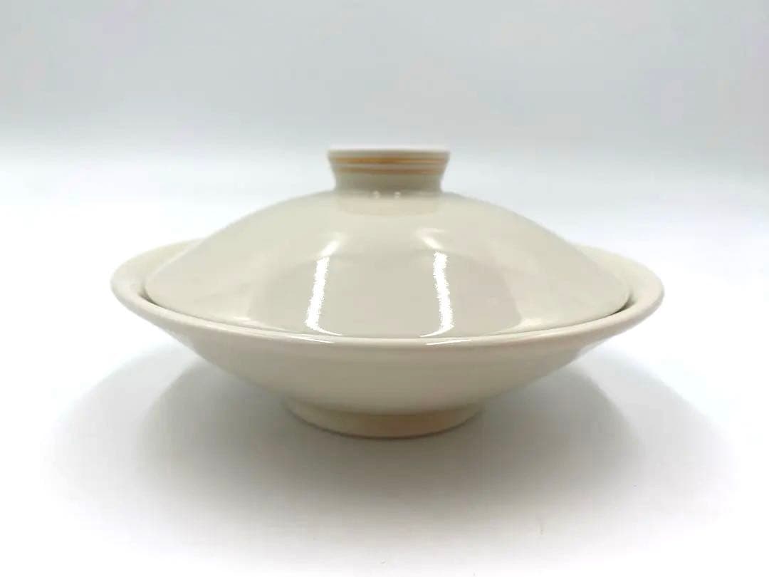 【☆希少なお品☆】【新品】有田焼徳幸窯　錦クリーム釉地紋尽くし浅蓋物