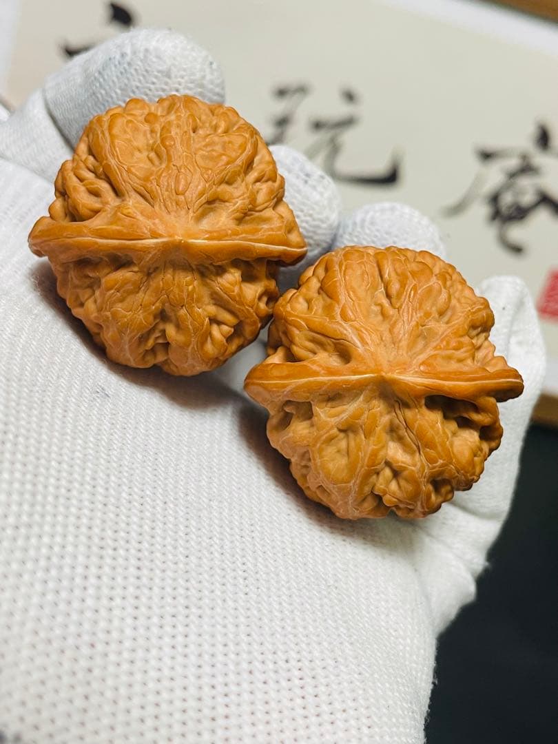 ❤️新入荷❤️No.680❤️文玩くるみ（文玩核桃） 高級希少種　凤凰台
