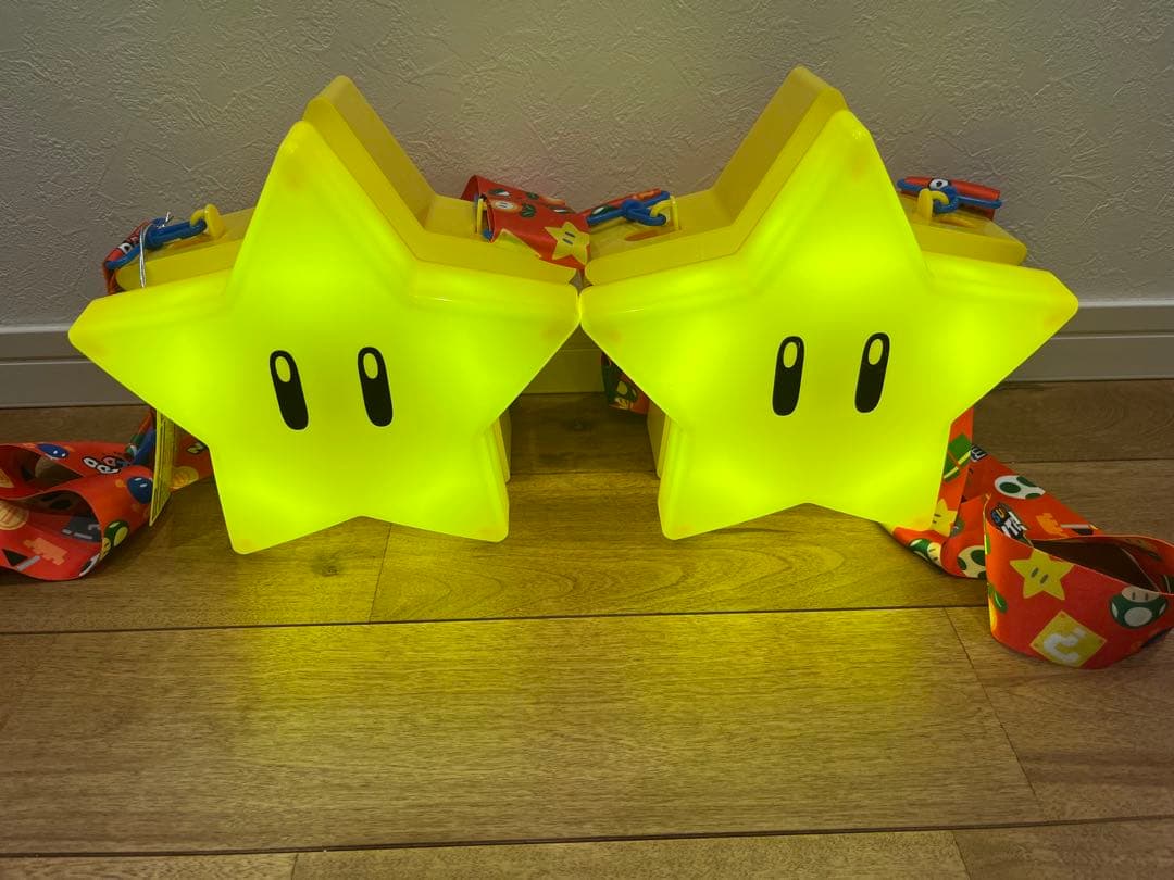 ＵＳＪ　ポップコーンバケツ　スーパーマリオ　スター　２個セット