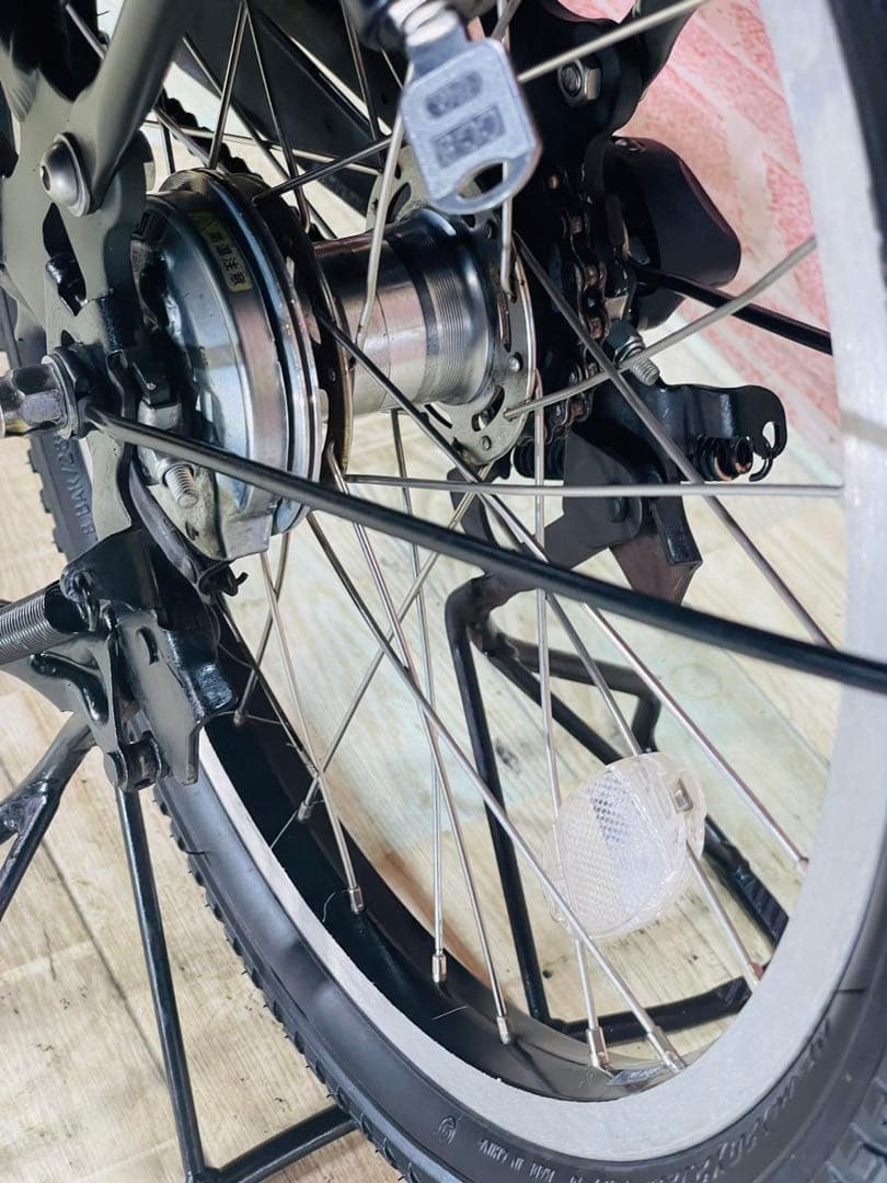 K2305 電動自転車ヤマハ子供乗せ 20インチ グリーン 8.9Ah