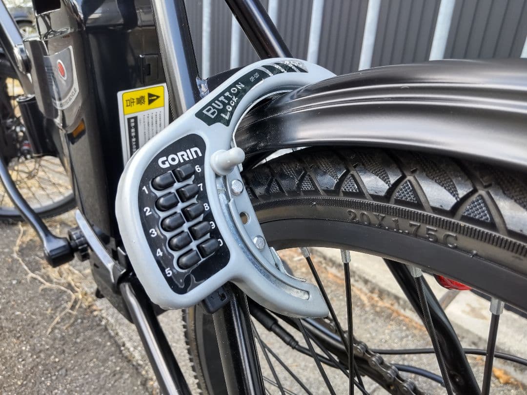 【新品】【南大阪】電動アシスト自転車 ブラック 折り畳み