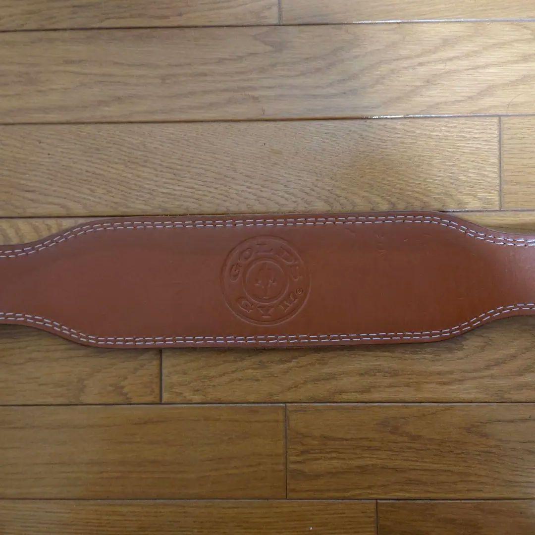 ゴールドジム プロレザーベルト Mサイズ