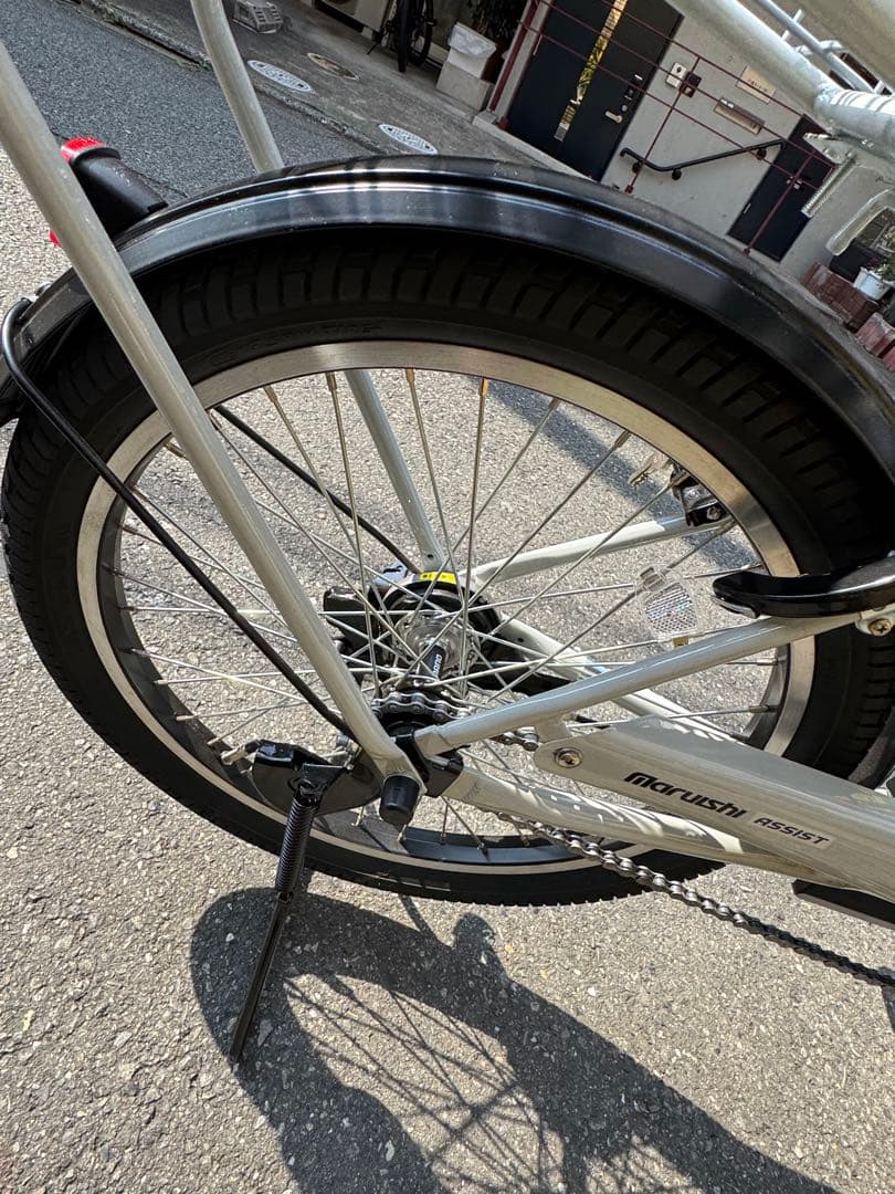丸石サイクル ビューピッコリーノ 電動アシスト自転車 送料込み　美品