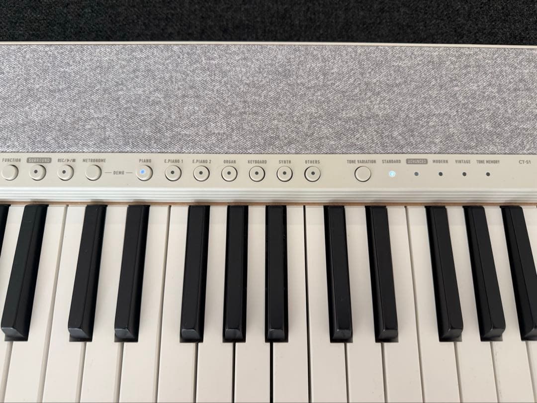 CASIO CT-S1 キーボード ホワイト 付属品あり