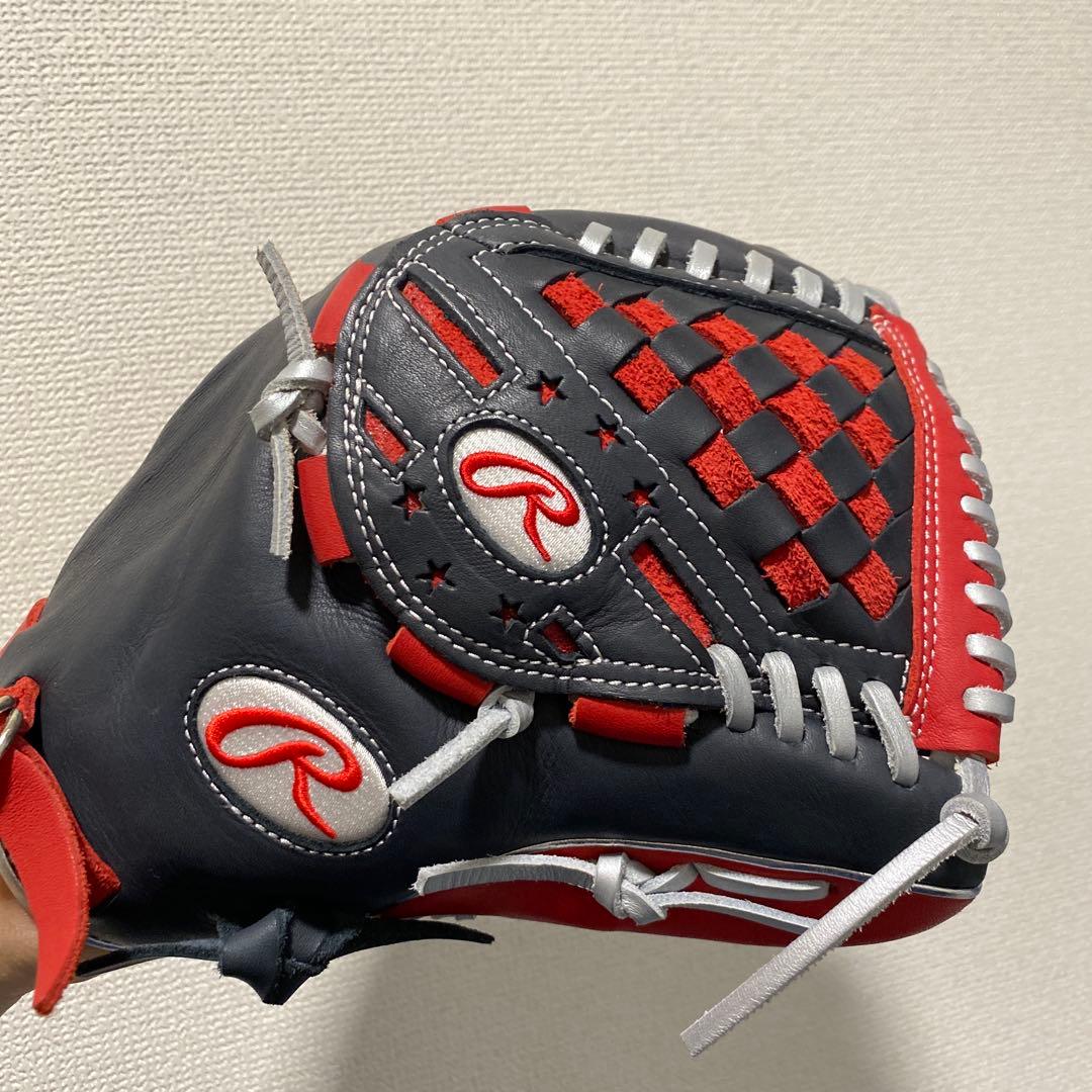 Rawlings ローリングス　投手用　軟式グローブ ノーホール