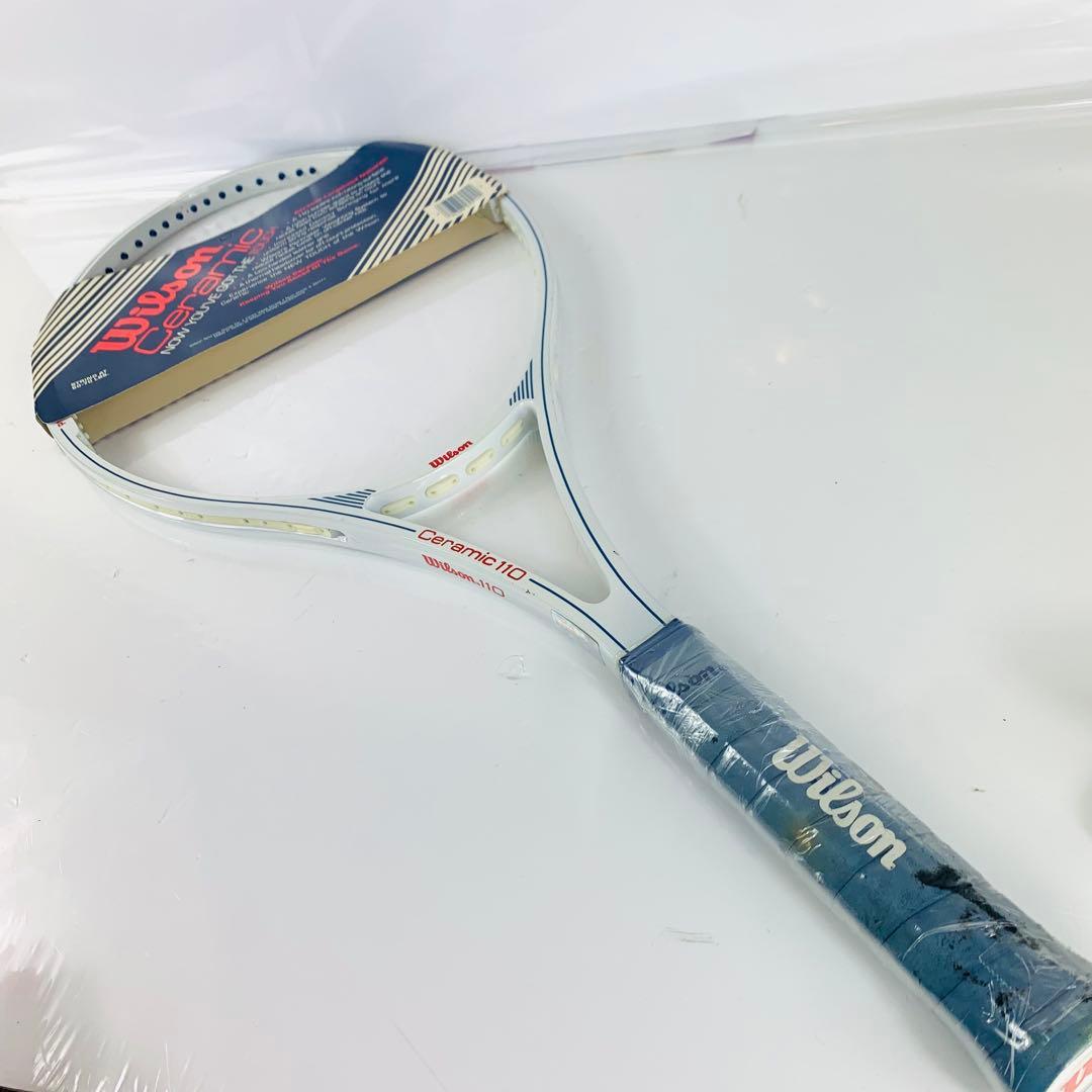 【新品未使用】Wilson Ceramic 110 硬式テニスラケット