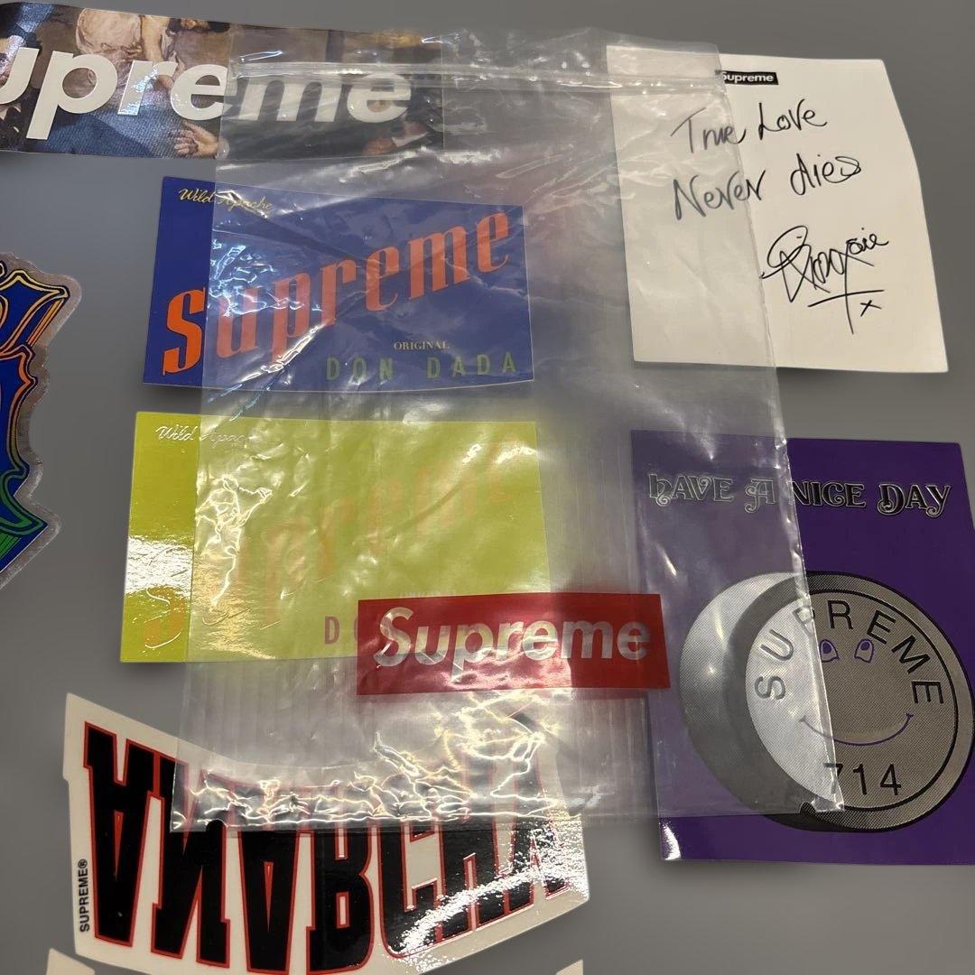 未使用！2014年　Supreme シュプリーム ステッカー 10枚セット