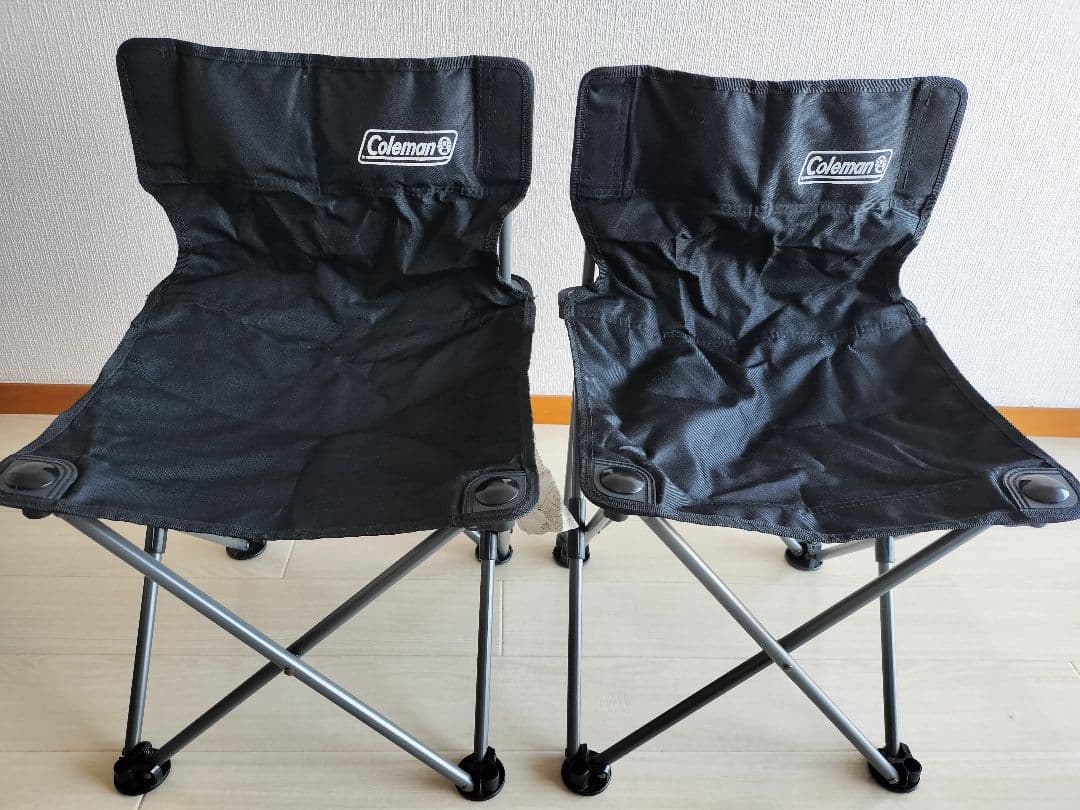 Coleman テーブルチェアセット ブラック