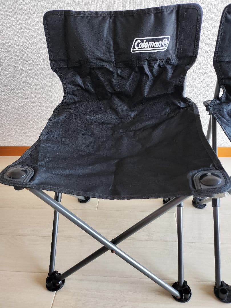 Coleman テーブルチェアセット ブラック