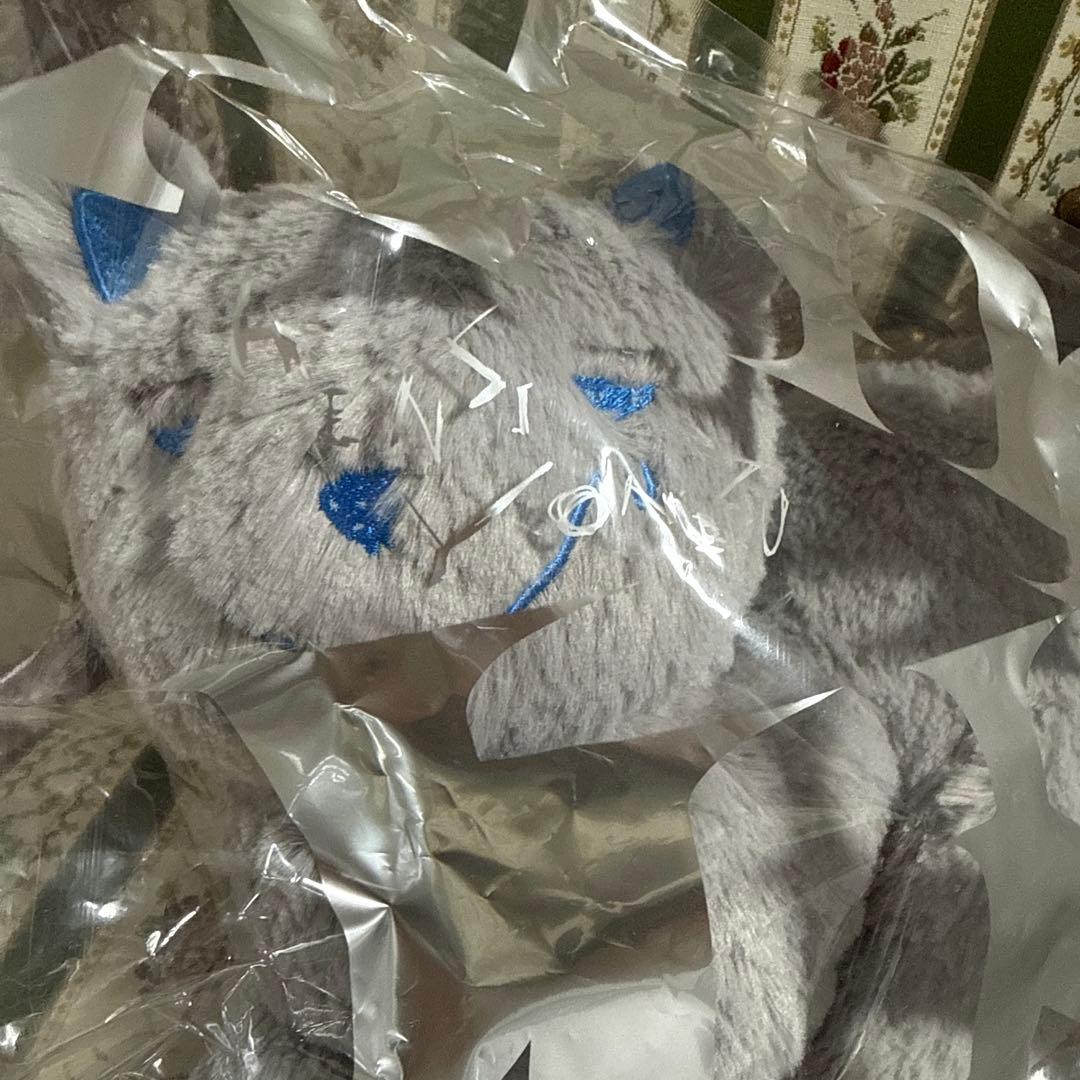 米津玄師 JUNK グッズ リイシューねこちゃん ぬいぐるみ ブラック ベージュ