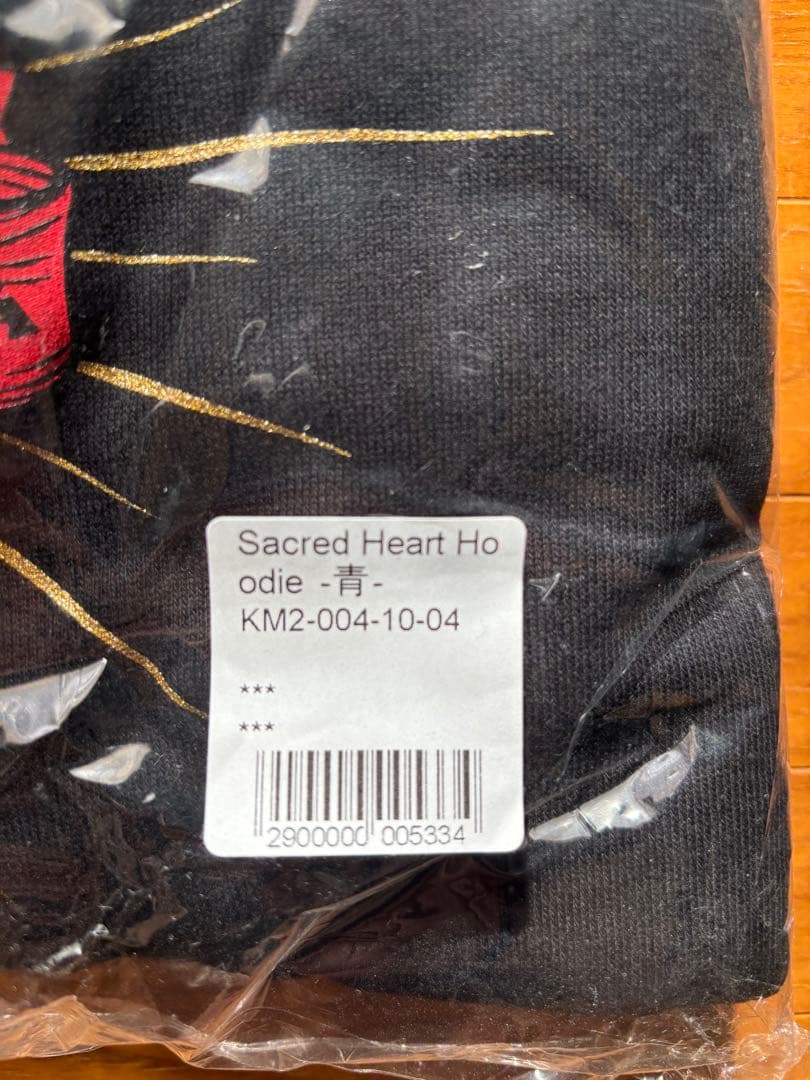 <Sacred Heart Hoodie -青->新品 ケチャップマニア受注生産
