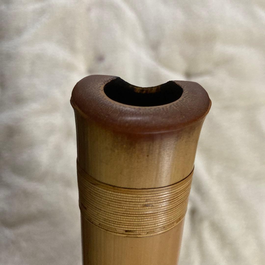 尺八 都山 玉水銘　2.7寸 延管
