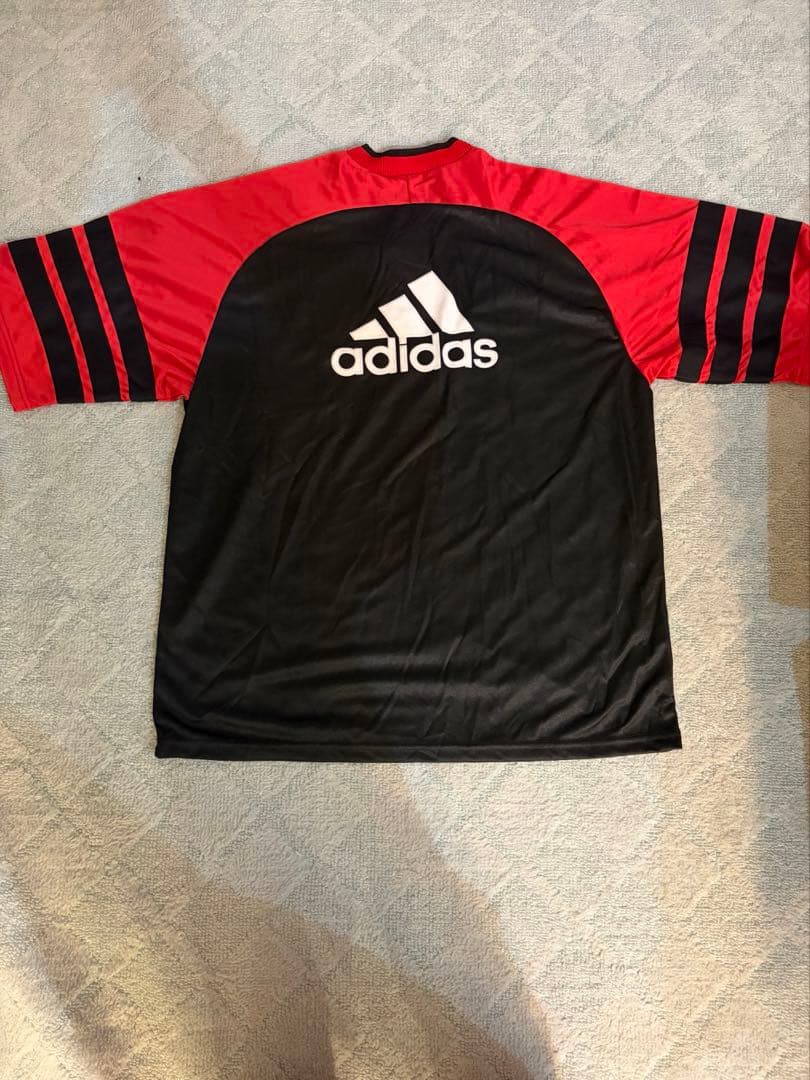 ACミラン adidas シャツ 黒/赤 OPEL