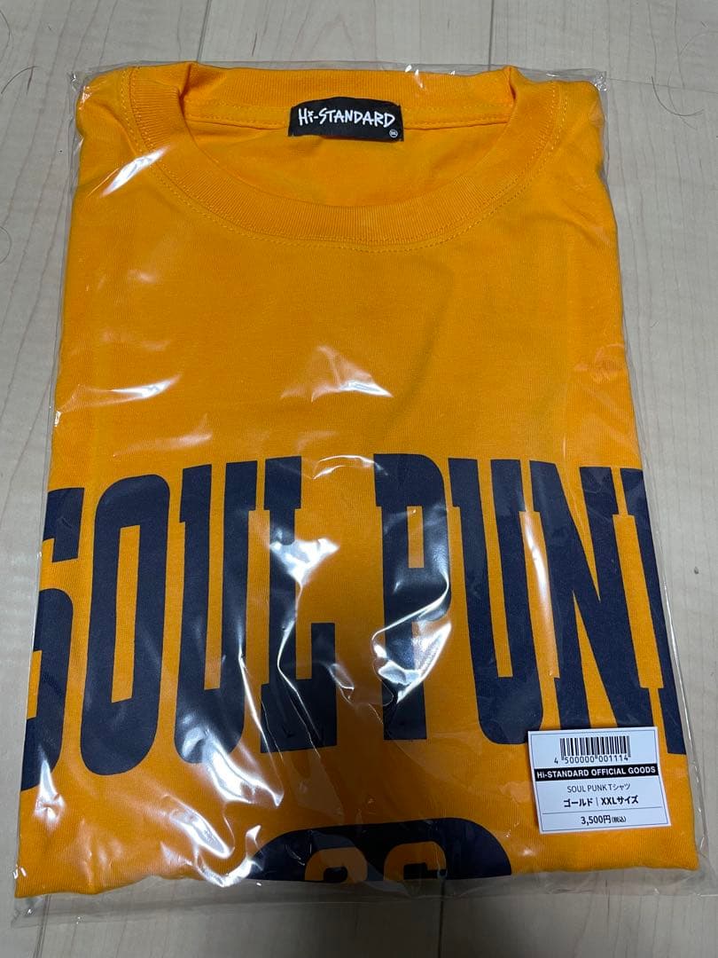 ミュージシャン Hi-STANDARD SOUL PUNK T-shirt