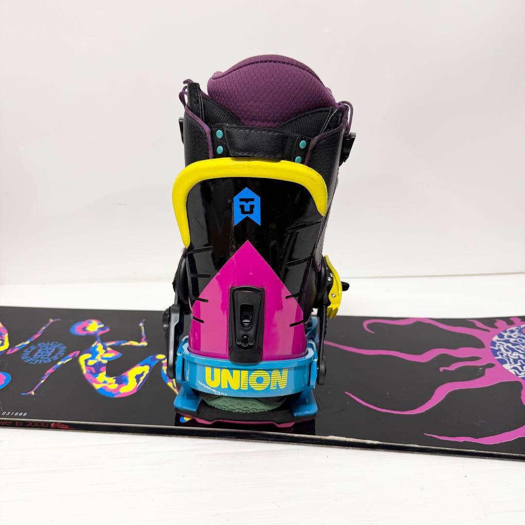 レディース　RICE28 UNION DEELUXE スノボセット　スノーボード